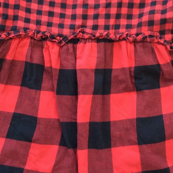 Gap toddler buffalo plaid dress - Picture 4 of 6